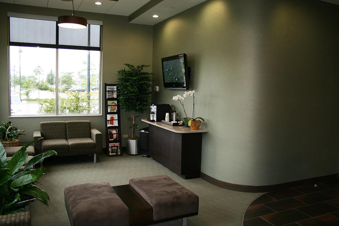 dental office, reception room, waiting room